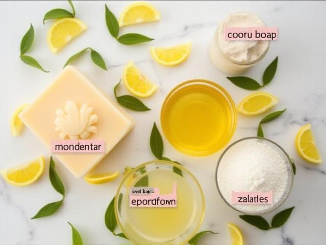 Natural soap ingredients