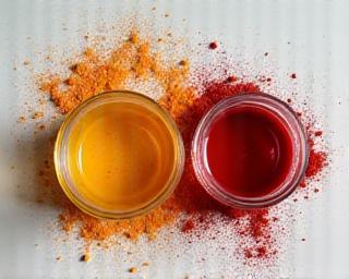 Natural soap colorants